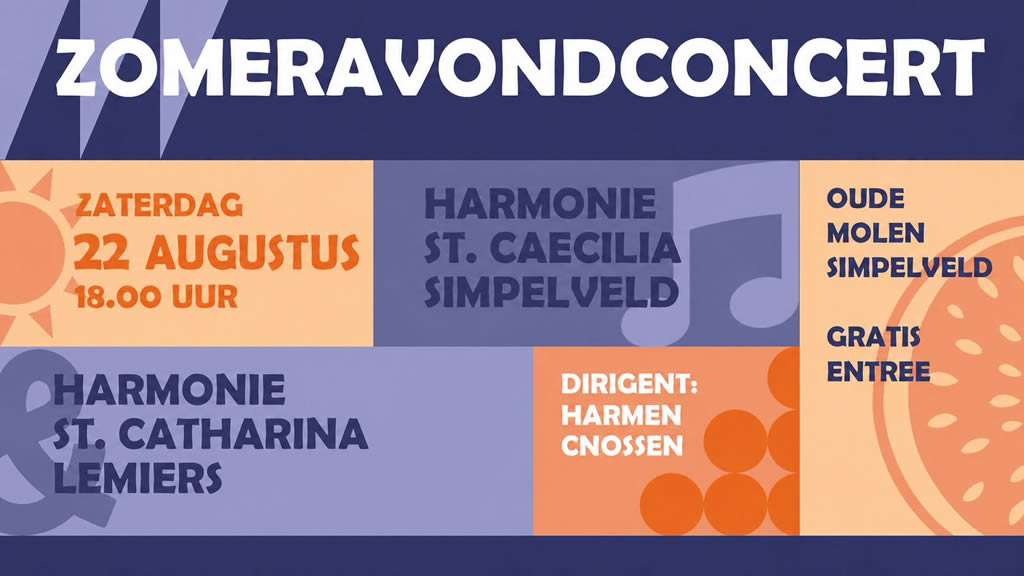 zomeravondconcert 22 08 2026